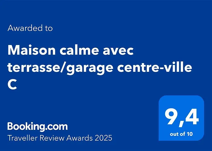 Tatil Evi Maison Calme Avec Terrasse/garage Centre-ville C *