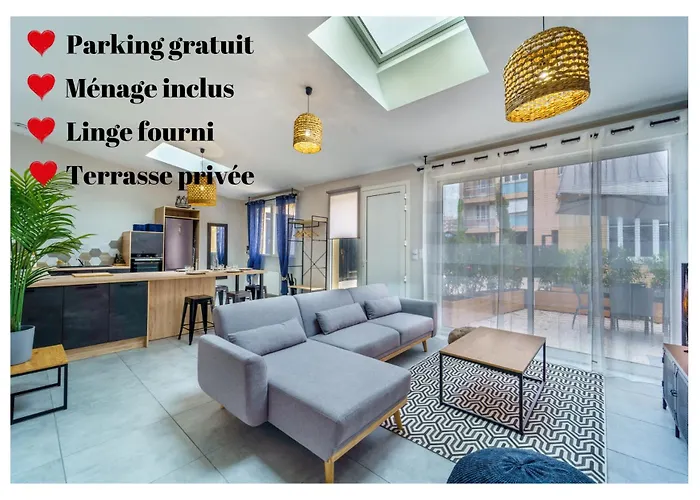 Maison Calme Avec Terrasse/garage Centre-ville C Tatil Evi *